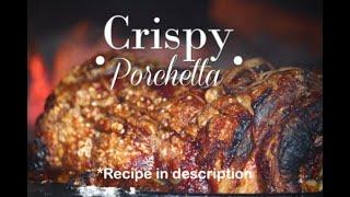 How to make Crispy Porchetta using a pork belly | Wood fired oven | Wolkberg Artisans | Crackling |