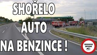 Shořelo auto na benzince, ho*ado v kamionu ! řidič ohrozil protijedoucího - Dashcam kompilace #191