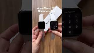 Apple Watch SE2 40mm vs 44mm Size Comparison. Full Video On My Channel #AppleWatch40 #AppleWatch44