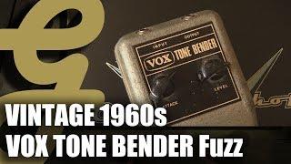 Vintage 1960s Vox Tone Bender Fuzz