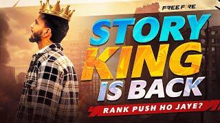 Live  The story king is back  | Rank push kre? | GARENA FREE FIRE #playgalaxy