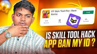 I TESTED VIRAL SKIN TOOL HACK APP TO BAN MY ID LULUBOX SKIN TOOL TESTING | GARENA FREE FIRE