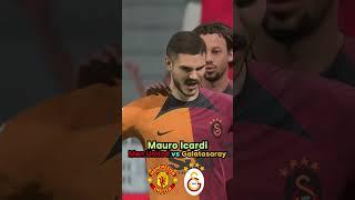 MAURO ICARDI SCORES! Manchester United vs Galatasaray