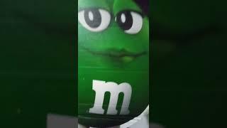 green m&m lady