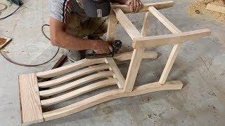 How To Build A Wooden Chairs For Dining Table - Amazing Woodworking Projects Furniture