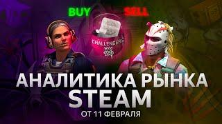 Аналитика рынка STEAM - Февраль. Скидки на пропуска, кейс RMR и сломанный клык.