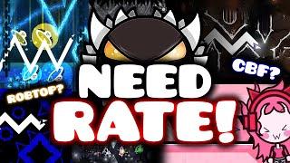 These Levels SHOULD Be RATED! | Geometry Dash 2.2