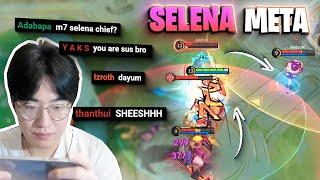 Selena is MOST OP MAGE NOW!! | Mobile Legends