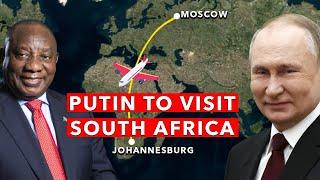 Putin To Visit South Africa Despite International Court of Justice Arrest Warrant