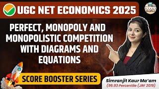 Ugc Net Economics Preparation 2025  | Perfect Monopoly Monopolistic Competition | By Simranjit Kaur