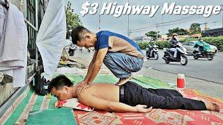 Daytime Highway Surprise - $3 Street Massage Experience!