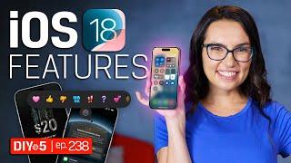 Get The Most Out Of Your iPhone with iOS 18 - DIY in 5 Ep 238