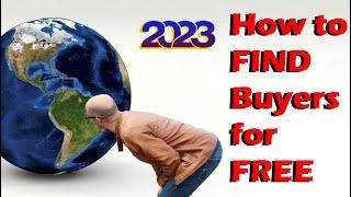 How to get free buyer list,  import export training, - export kaise kare