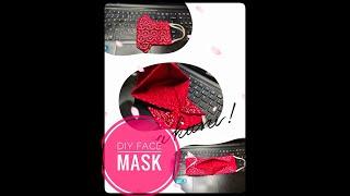 DIY Face Mask /Very Easy Mask Just in 5 Minutes / No Fog on Glasses 3D Face Mask Sewing Tutorial