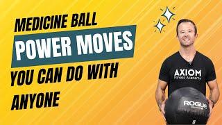 Med Ball Power Moves You Can Do With Anyone [Steal This!] || NASM-CPT Exercise Tips