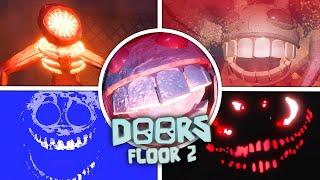 DOORS FLOOR 2 UPDATE  All Jumpscares + New Entities