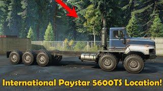 SnowRunner - International Paystar 5600TS Location! | Phase 3 Wisconsin, USA DLC!