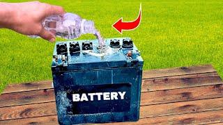 Your BATTERY will last forever! The secret to restoring OLD batteries doesn't cost a penny