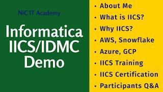 IICS live training | Scope for IICS and IDMC | Informatica to IICS migration | Informatica Cloud
