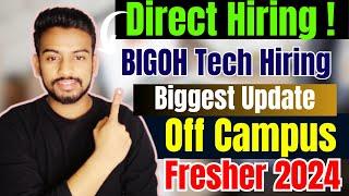 Direct Hiring | Biggest OFF Campus Drive For 2024, 2023, 2022 Batch | Fresher Jobs | Kn Academy Jobs