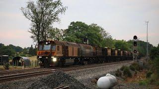 Norfolk Southern Trains/Loram Rail Grinder on the NS Hagerstown District in Front Royal,VA (7/18/24)