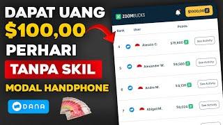 Dapat Uang $100 Perhari  Kerja Online Tanpa Skil - Cara Menghasilkan Uang Dari Internet