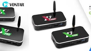 X3 PRO Tv box Full Android TV Box / S905X3 / 4+32GB / Android 9 Pie / x3 cube x3 plus