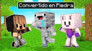 ¡BEBE NOOB SE HA CONVERTIDO en PIEDRA!  ¿Sobrevivira? en MINECRAFT