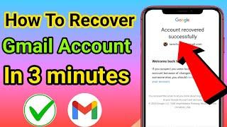 How to recover Gmail account || Google account recovery || Gmail account recovery 2023