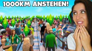 Ich zwinge 1000 Sims sich in die längste Anstellreihe der Welt für ihre Idole anzustellen! Sims 4