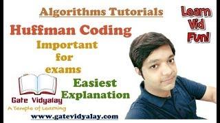 Huffman Coding in Algorithms | Explained Step by Step | Numerical Problems