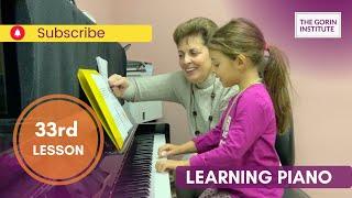  Learning Piano |   Lesson #33 | Mila (5)|  Preparation for the Recital | Irina Gorin