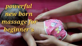 newborn baby massage 4stronger and fit babies #babymassage #baby #babyvideos #trending