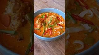 Красный суп карри  Red curry soup #shorts