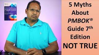 5 Myths about the PMBOK Guide 7th Edition, NOT True