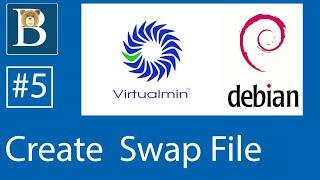 #5 Create a swap file in Debian 10 - Virtualmin Tutorial on Debian