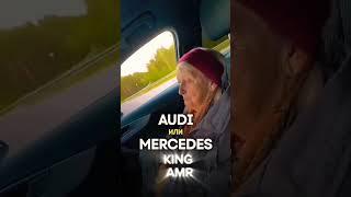 Водитель: AUDI или MERCEDES бабушка:BMW 