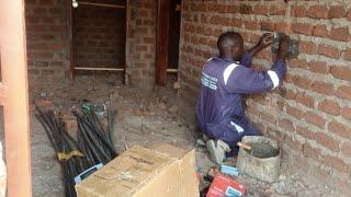 Electrical Pipework 3 Double Rentals houses #self-contained #residential #yaka #umeme #uganda