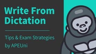 Write From Dictation | How to score full marks in WFD | Tips | PTE Listening | APEUni