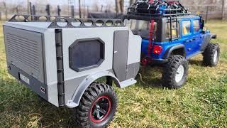 3D printed 1:10 RC Scale Off Road Camping Trailer | Absima Sherpa CR 3.4 #1