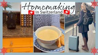 Everyday Homemaking Swiss Edition | Kitchen Organization + Laundry + Easy Soup Recipe