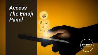 Access The Emoji Panel In Windows 10