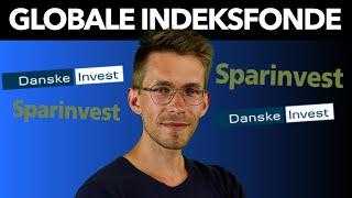 Bedste globale indeksfond?  (Danske Invest Global Indeks vs Sparindex Globale Aktier vs DJSI World)