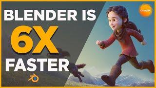 Blender is faster now | Blender | CG AURA