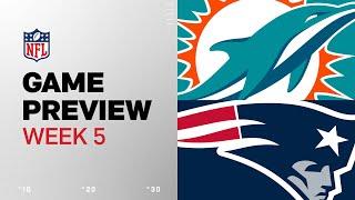 Miami Dolphins vs. New England Patriots | 2024 Week 5 Game Preview