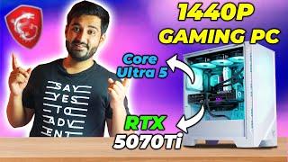 Ultimate 1440P Gaming PC Build 2024: Intel Ultra5 + RTX 5070Ti Beast!