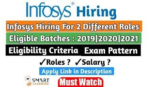 Infosys Latest Exam Pattern & Recruitment Process | Infosys offcampus hiring update 2021