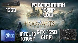 Hogwarts Legacy | PC Benchmark 1080P | GTX 1650(4GB)/INTEL I3 10105F 16GB RAM