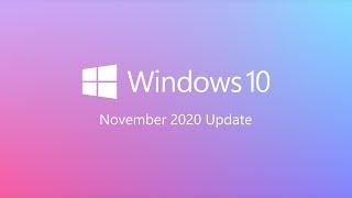 Windows 10 November 2020 Update (A Concept By MMA)