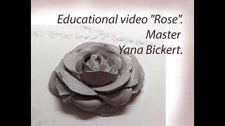 Educational video on the bas-relief "Rose". Обучающее видео по барельефу "Роза"